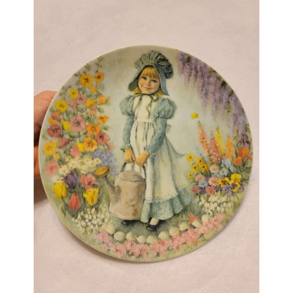 Vtg 1979 Reco Mary, Mary by John McClelland‎ Collectible Plate w/ COA #00218G
